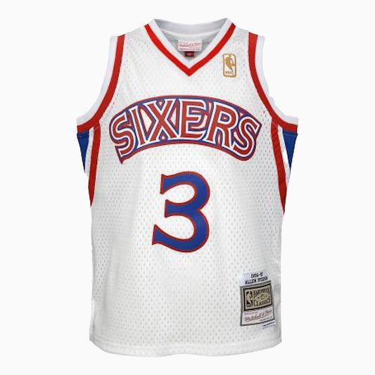 Kid's Swingman Allen Iverson Philadelphia 76Ers NBA 1996-97 Jersey