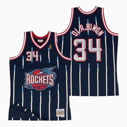 Kid's Swingman Hakeem Olajuwon Houston Rockets NBA Jersey