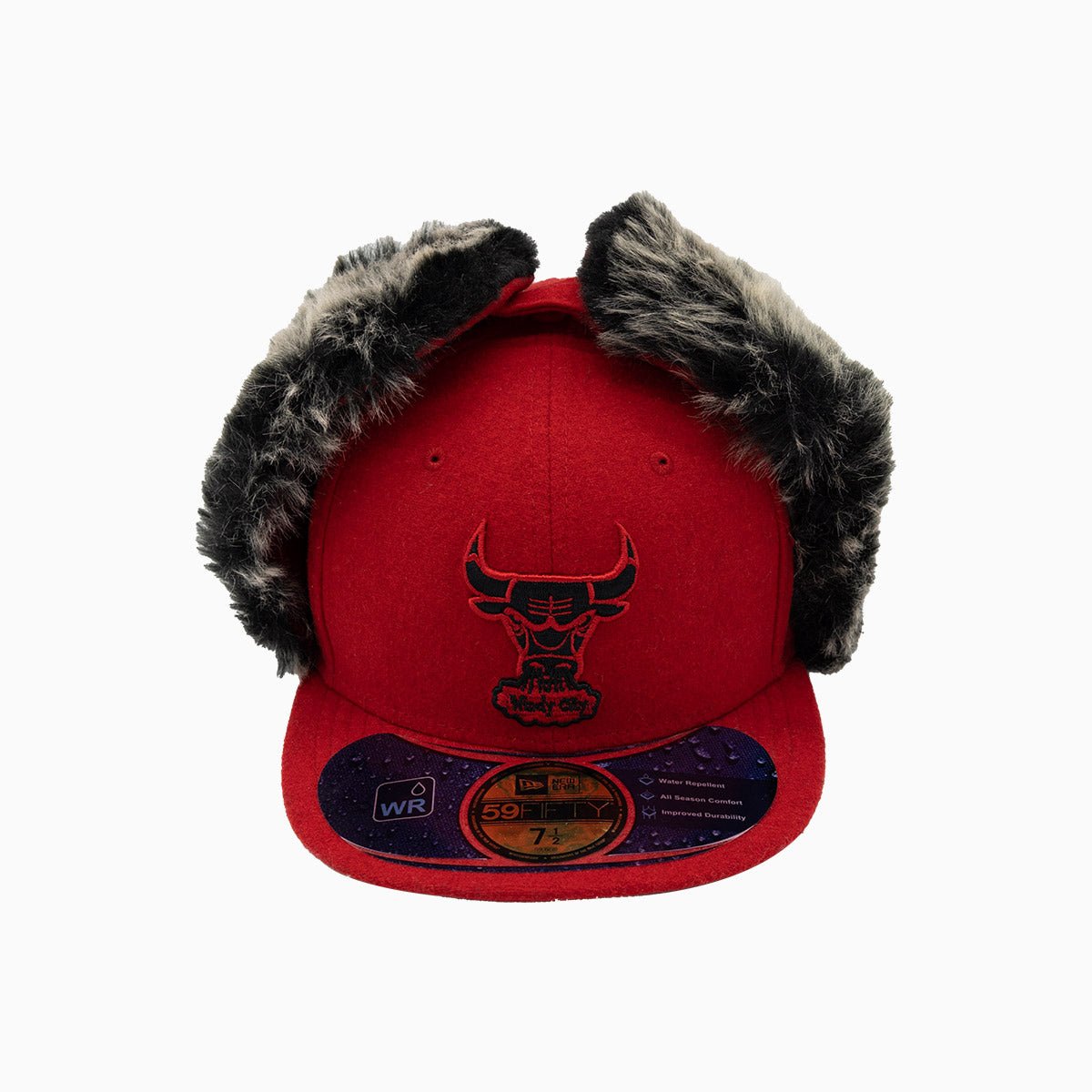 Chicago Bulls NBA Dog Ear 59FIFTY Fitted Hat
