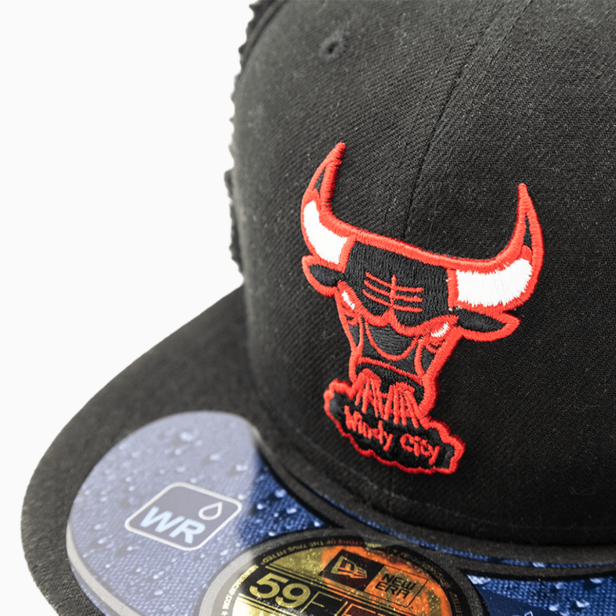 Chicago Bulls NBA Dog Ear 59FIFTY Fitted Hat