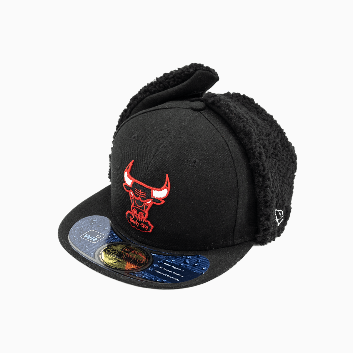 Chicago Bulls NBA Dog Ear 59FIFTY Fitted Hat