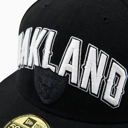 Oakland Raiders NFL 59FIFTY Fitted Hat