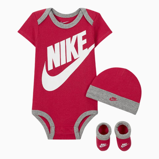 Kid's Bodysuit Hat And Bootie Set Infants
