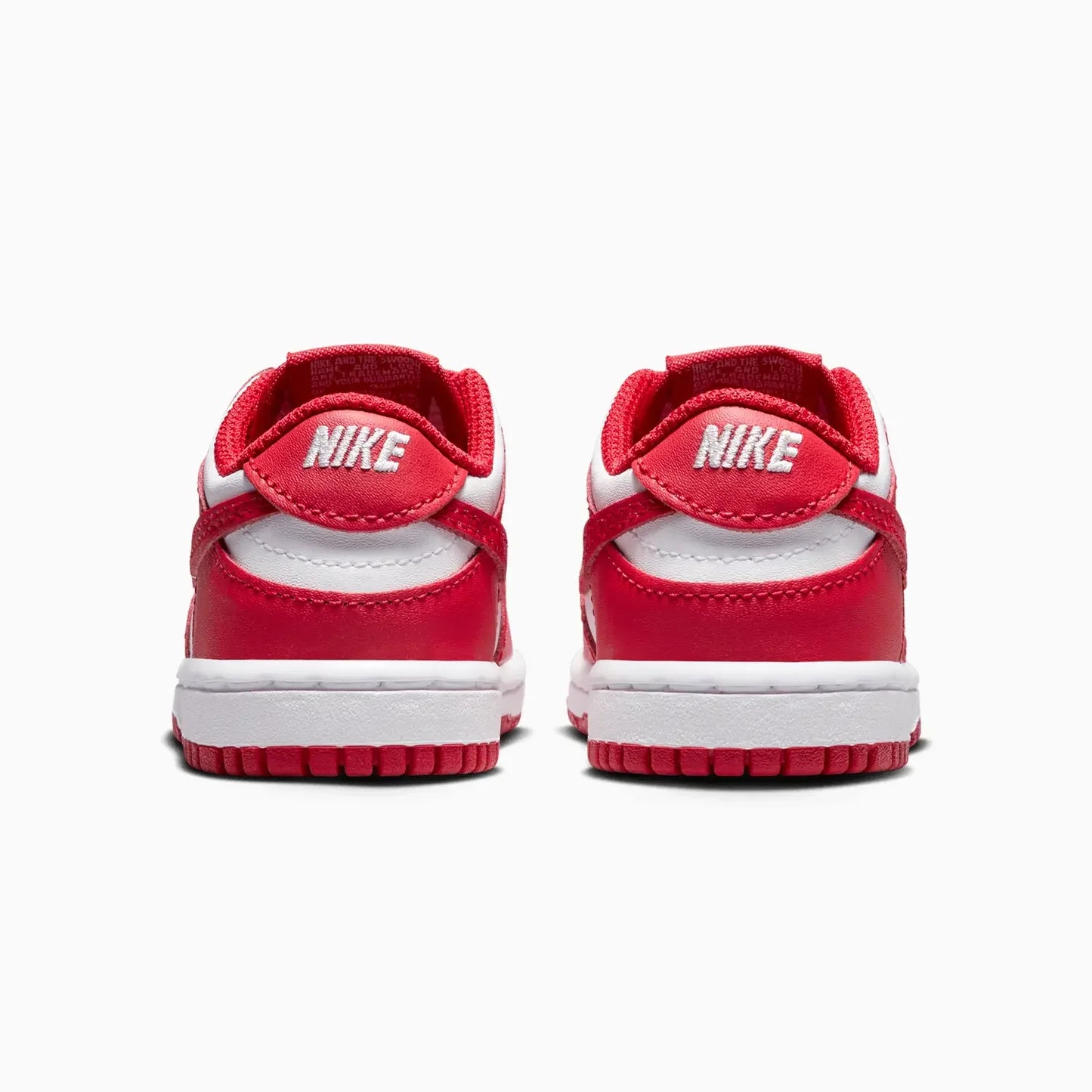 Kid's Dunk Low "White University Red" Toddlers