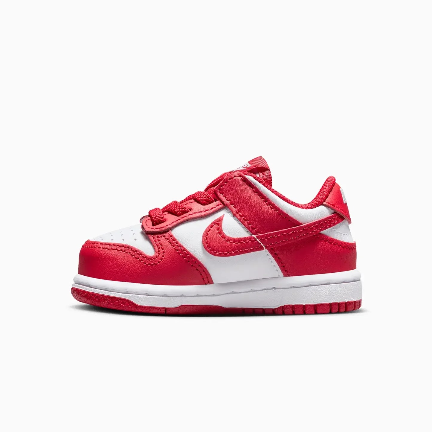 Kid's Dunk Low "White University Red" Toddlers