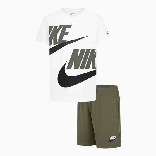 Kid's Sportswear 2-Piece Knit Shorts Set