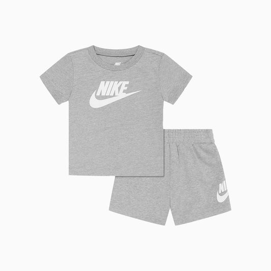 Kid's Sportswear Club T-Shirt And Shorts 2 Piece Set Outfit