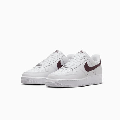 Men's Air Force 1 `07 "White Burgundy Crush"
