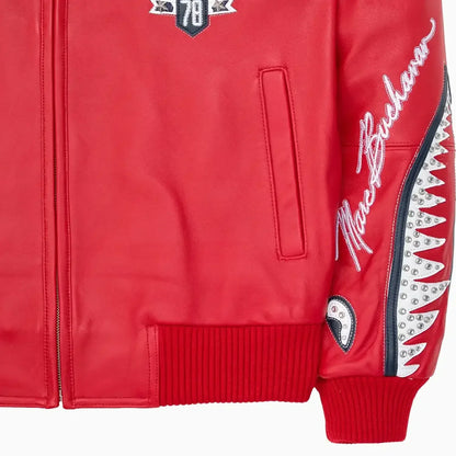Men's American Bruiser Plush Leather Jacket