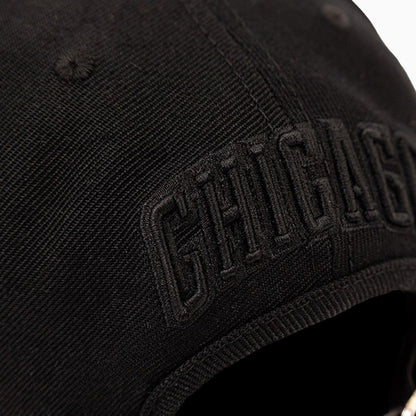 Chicago Bulls NBA Leather Visor Snapback Hat