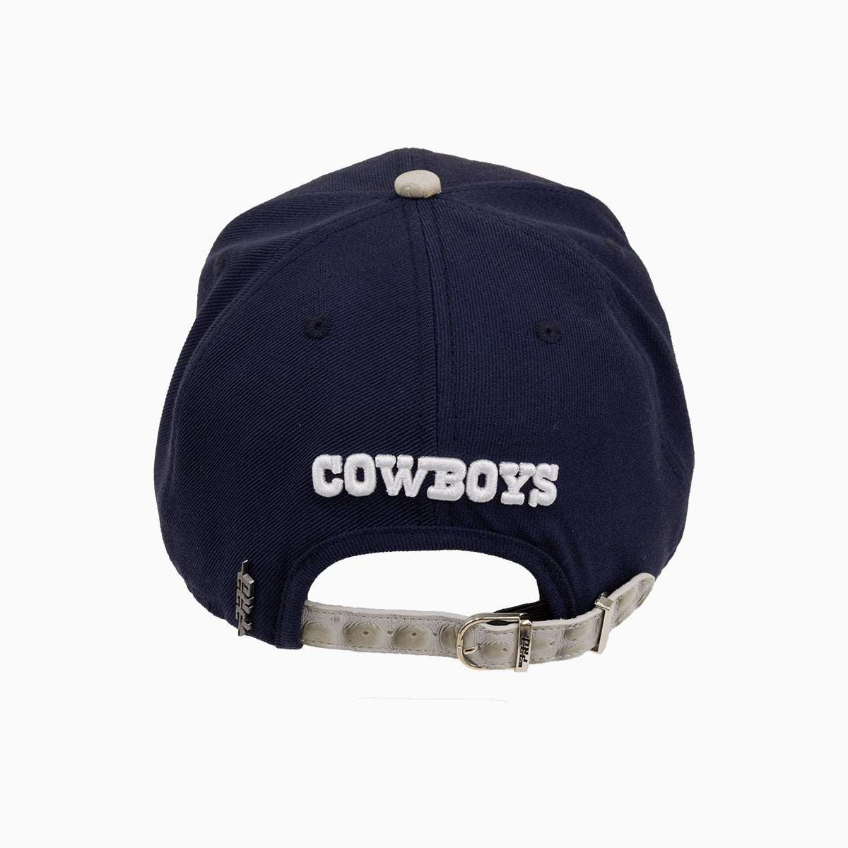 Dallas Cowboys NFL With Leather Visor Wool Flat Brim Snapback Hat