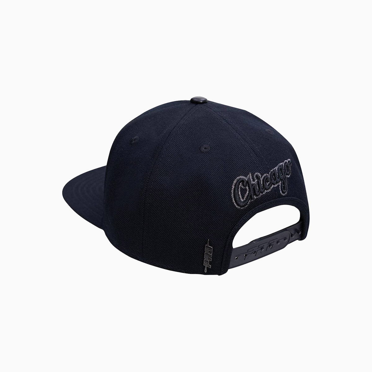 Chicago White Sox Triple Black Logo Snapback Hat