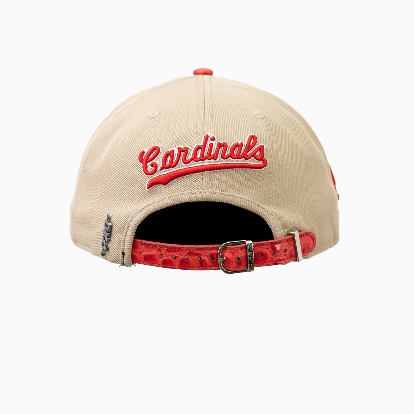 St. Louis Cardinals MLB Leather Visor Strapback Hat