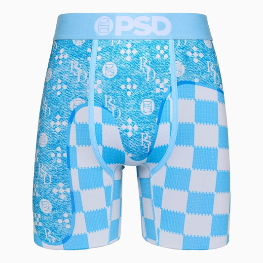 Men's Blue Denim Drip Brief Boxer