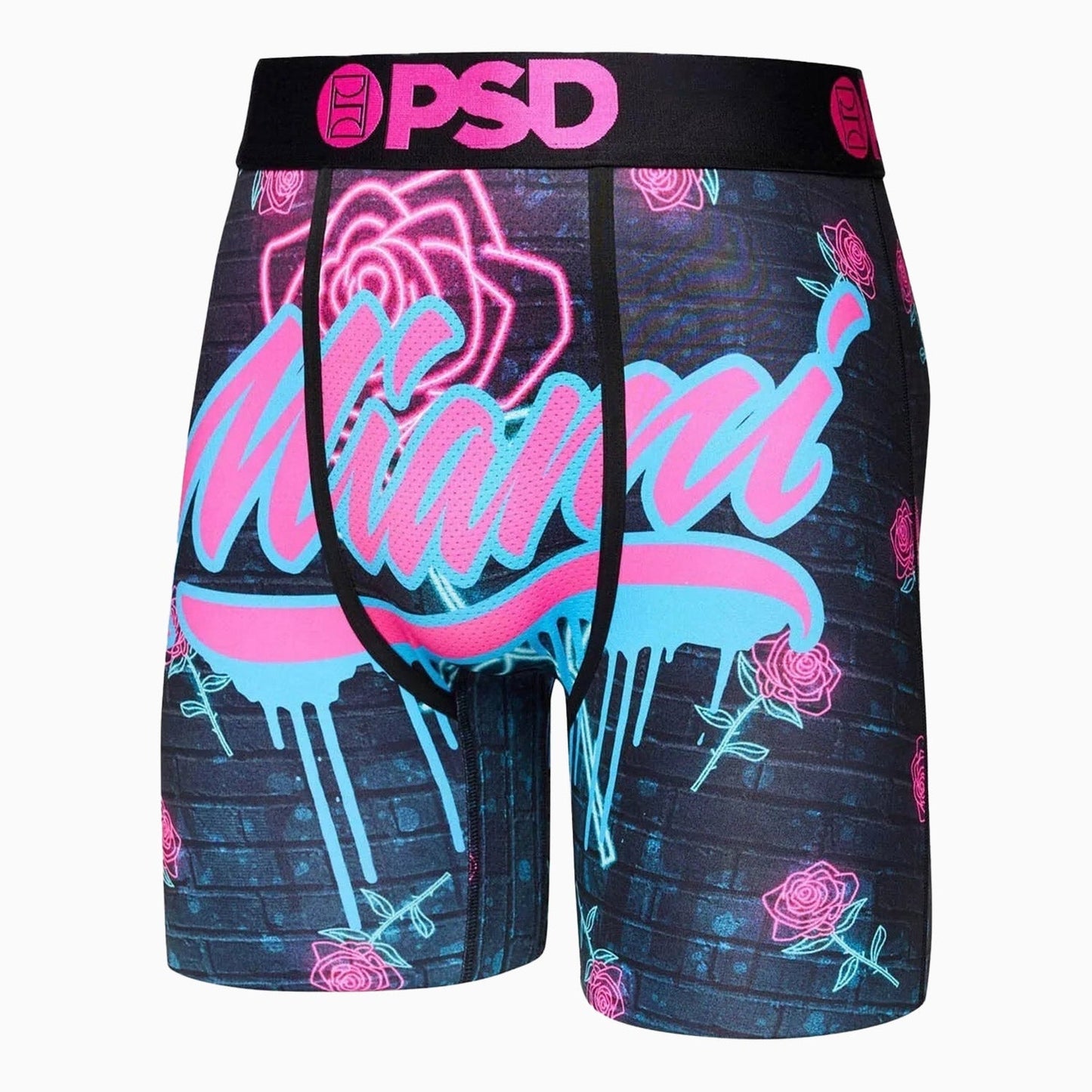 Men's Miami Roses Boxers Briefs