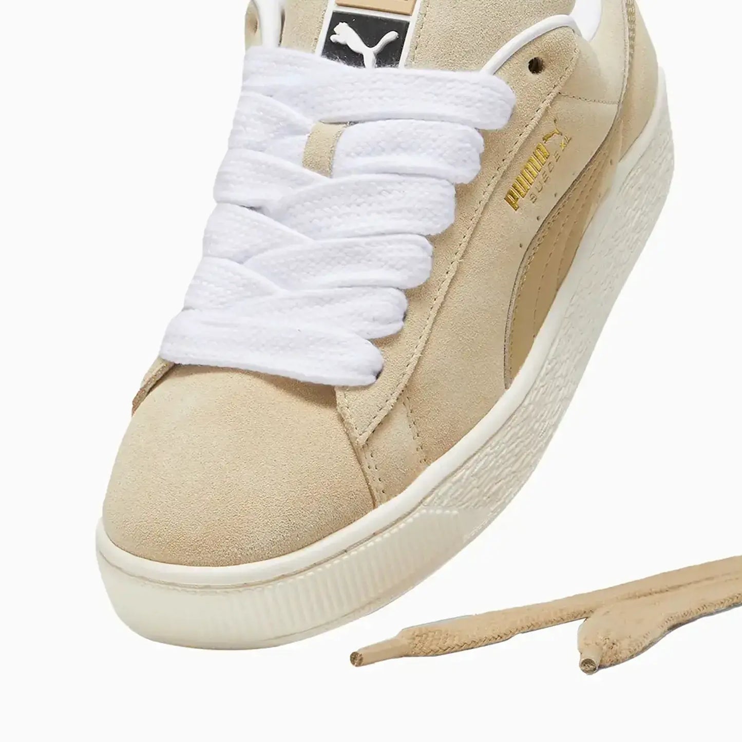 Women's Suede XL "Putty Warm White" Sneakers