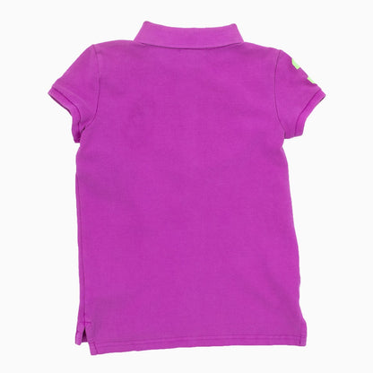 Kid's Stretch Mesh Polo Shirt
