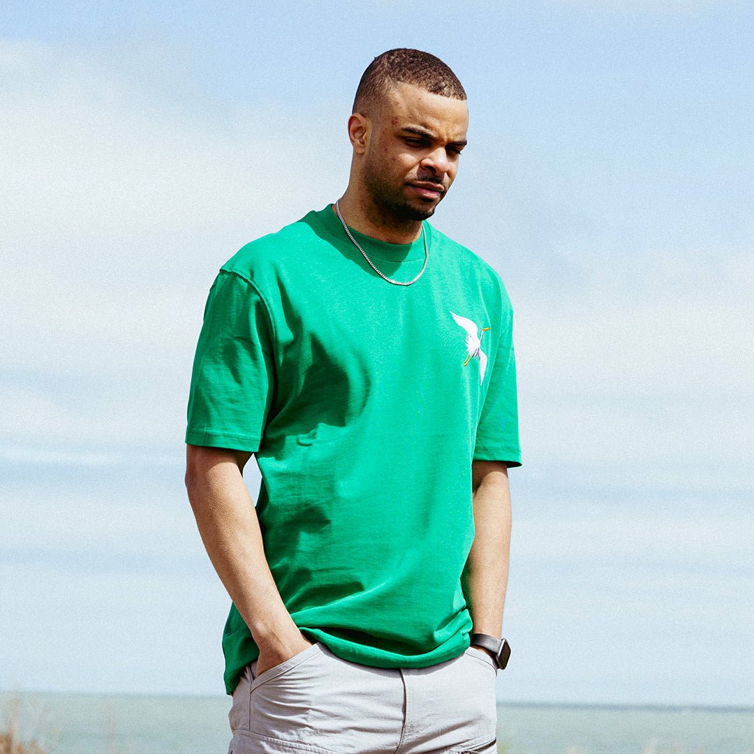 Men's Egret Graphics Short Sleeve T-Shirt