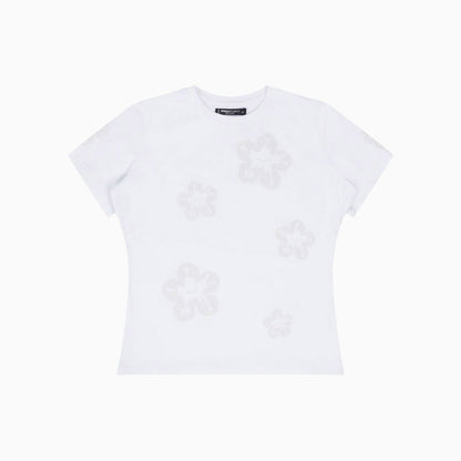 Women's Tone On Tone Tear Drip T-Shirt