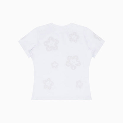 Women's Tone On Tone Tear Drip T-Shirt