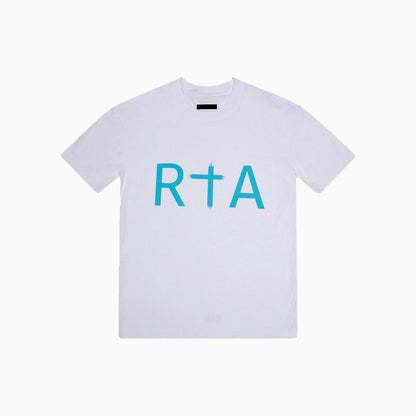 Men's Blue Logo Short Sleeve T-Shirt