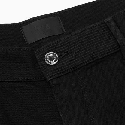Men's Bryant Black Cross Denim Pant