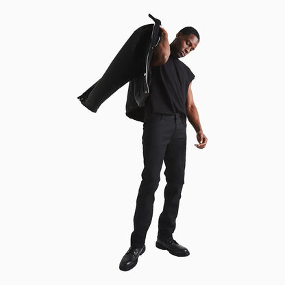 Men's Bryant Black Raw Denim Pant