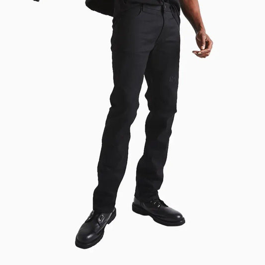 Men's Bryant Black Raw Denim Pant