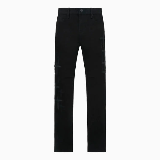 Men's Bryant Cross Patches Denim Jeans Pant