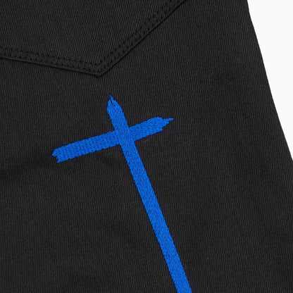 Men's Bryant Long Cross Denim Pant