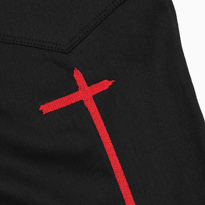 Men's Bryant Long Cross Denim Pant