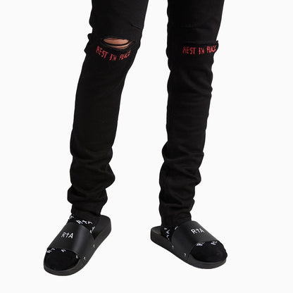 Men's Bryant Rest In Peace Skinny Denim Pant