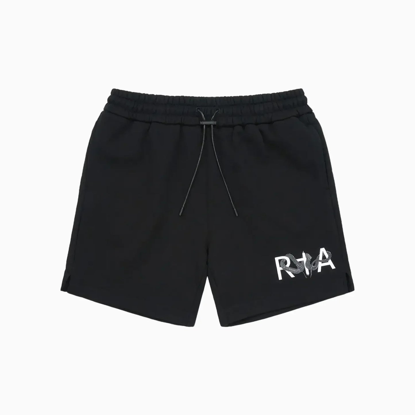 Men's Clyde Black Snake Logo Shorts