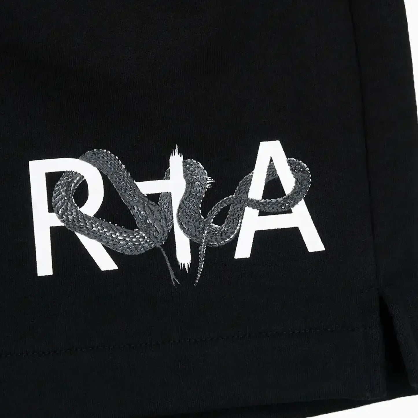 Men's Clyde Black Snake Logo Shorts