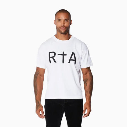 Men's Short Sleeve Black Logo T-Shirt