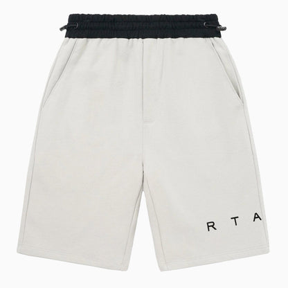 Men's Wide Leg Knee Length Sweat Shorts