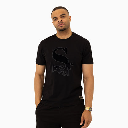 Men's Chenille Patch Short Sleeve T-Shirt