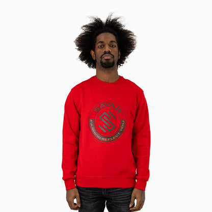 Men's Circle Crew Neck Sweatshirt