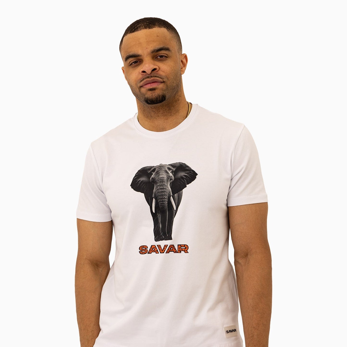 Men's Elephant Logo Short Sleeve T-Shirt