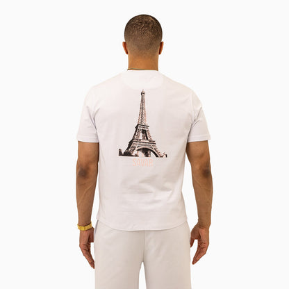 Men's Paris Printed Short Sleeves T-Shirt