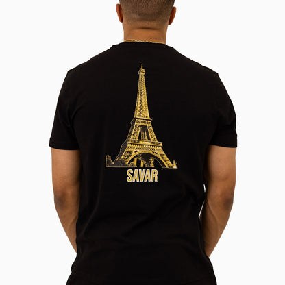 Men's Paris Printed Short Sleeves T-Shirt