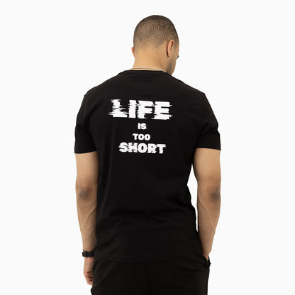 Men's Skull Screen Printed Short Sleeves T-Shirt