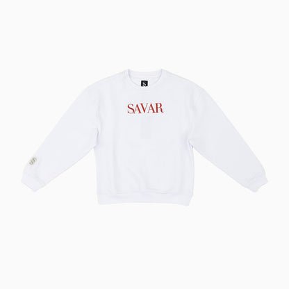 Women's Embroidery Crew Neck Sweatshirt