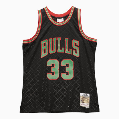 Swingman Scottie Pippen Chicago Bulls Neapolitan NBA 1997-98 Jersey