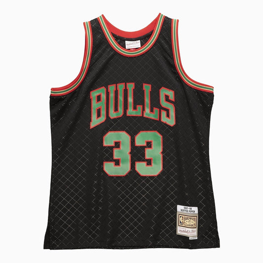 Swingman Scottie Pippen Chicago Bulls Neapolitan NBA 1997-98 Jersey