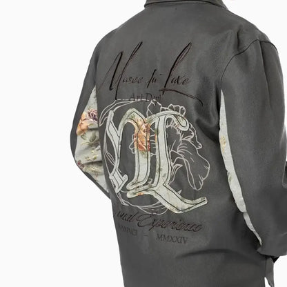 Men's Regular Collar LS Overshirt