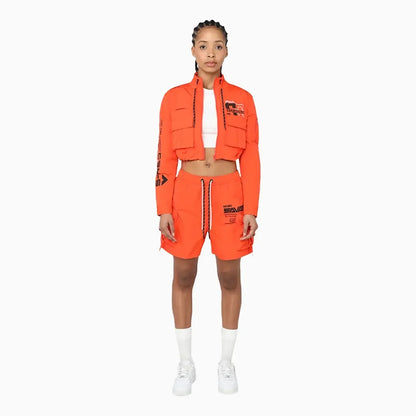 Women's Utility Nylon Printed Outfit