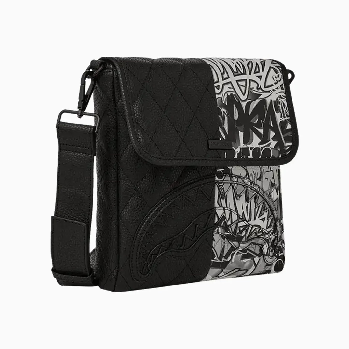 Dark Wave Messenger Bag
