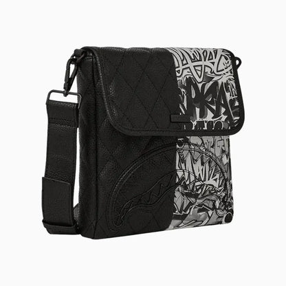 Dark Wave Messenger Bag