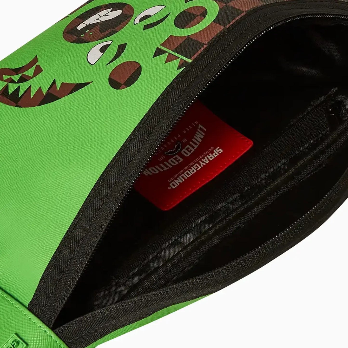 Green Money Bear Savvy Crossbody Bag